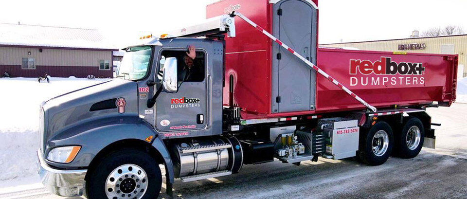 redbox+ trailer waving driver