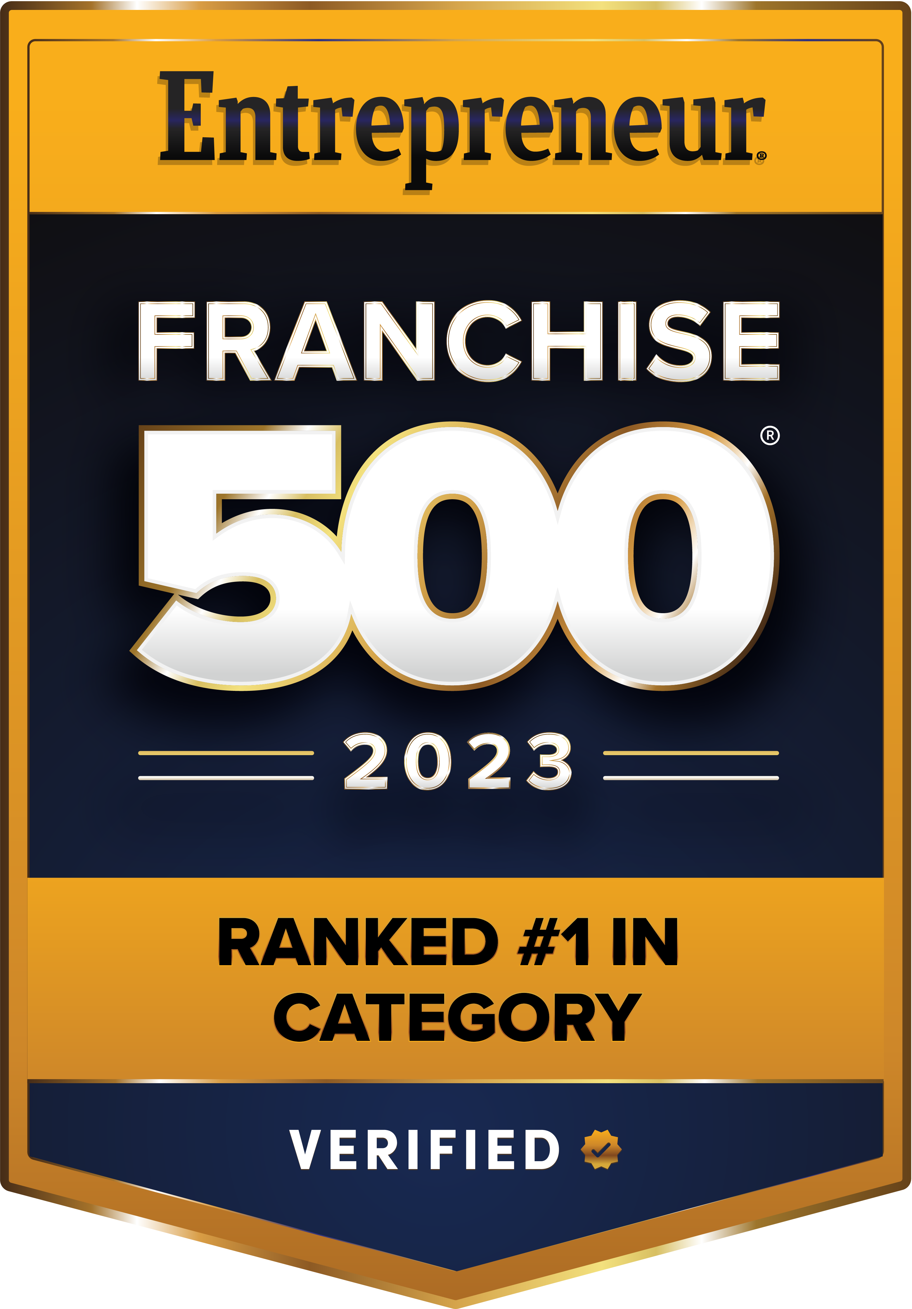 Number one in category Franchises award